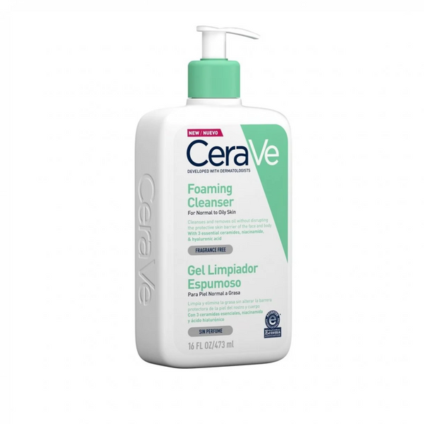 CeraVe Foaming Cleanser (For Normal to Oily Skin) 473ml