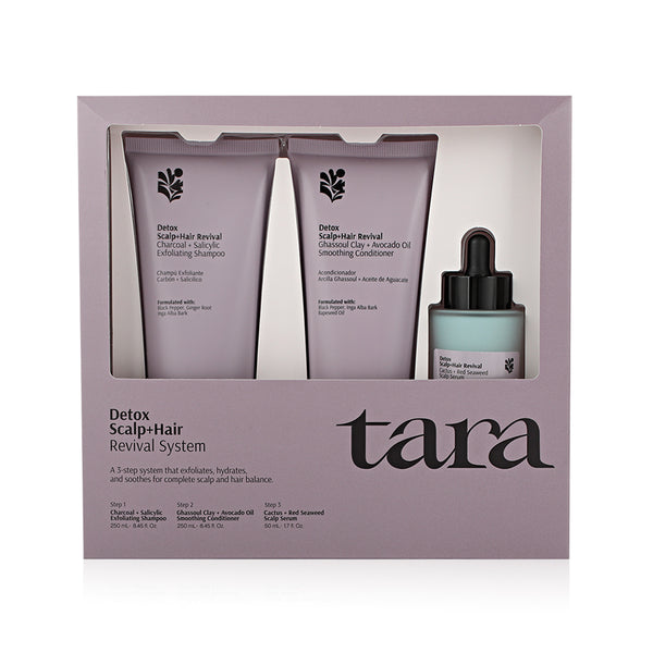 TARA DETOX SCALP + HAIR REVIVAL SYSTEM
