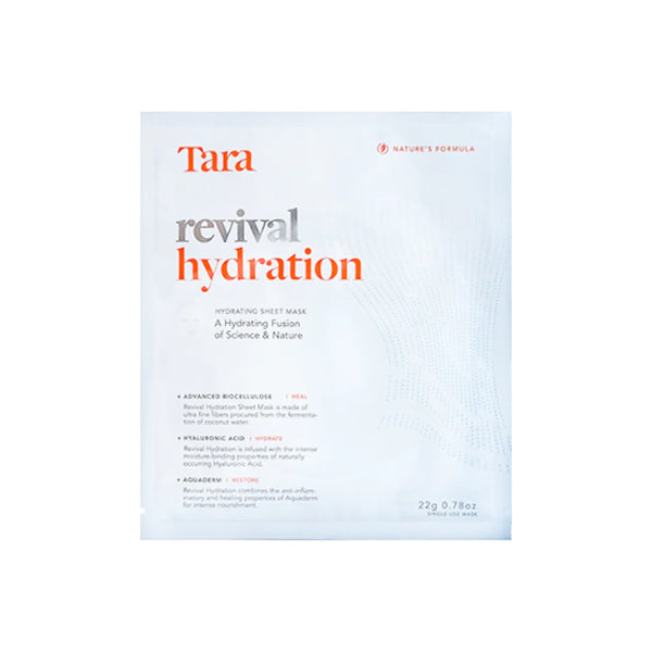 TARA REVIVAL HYDRATION (Hydrating Sheet Mask) 22g