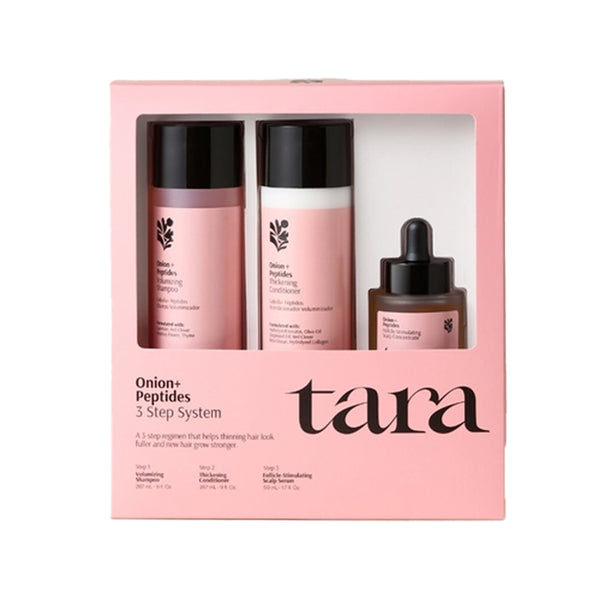 TARA ONION + PEPTIDES 3 STEP SYSTEM