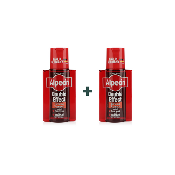 ALPECIN DOUBLE EFFECT CAFFEINE SHAMPOO + DOUBLE EFFECT CAFFEINE SHAMPOO, 200ml