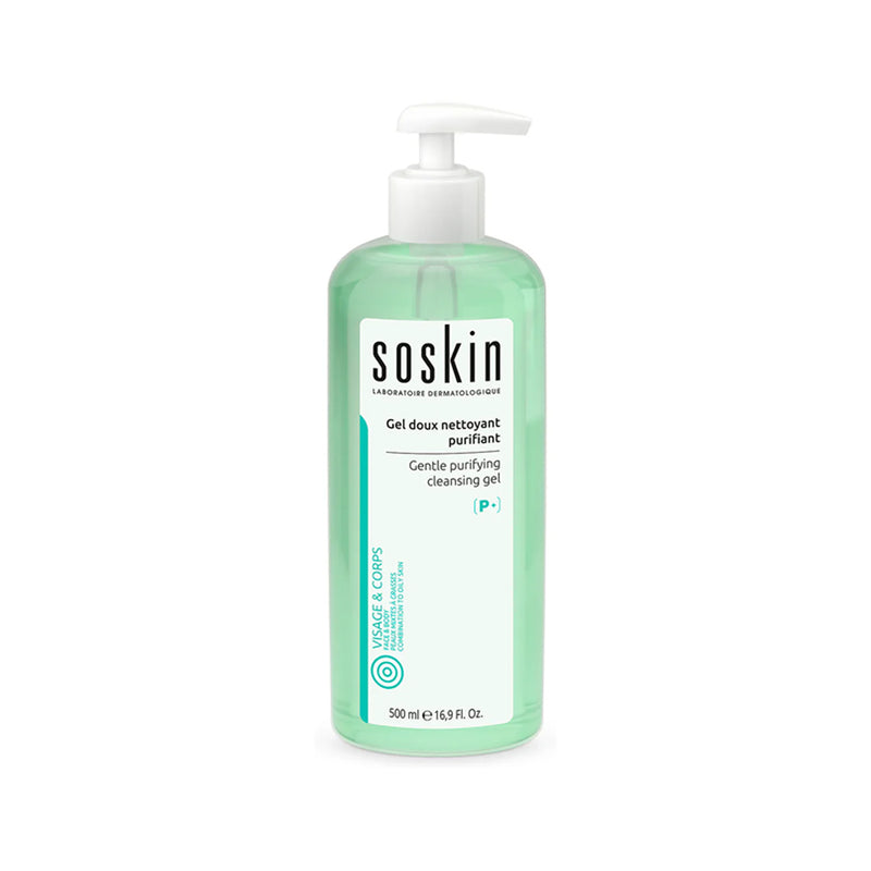 SOSKIN GENTLE PURIFYING CLEANSING GEL 500ML