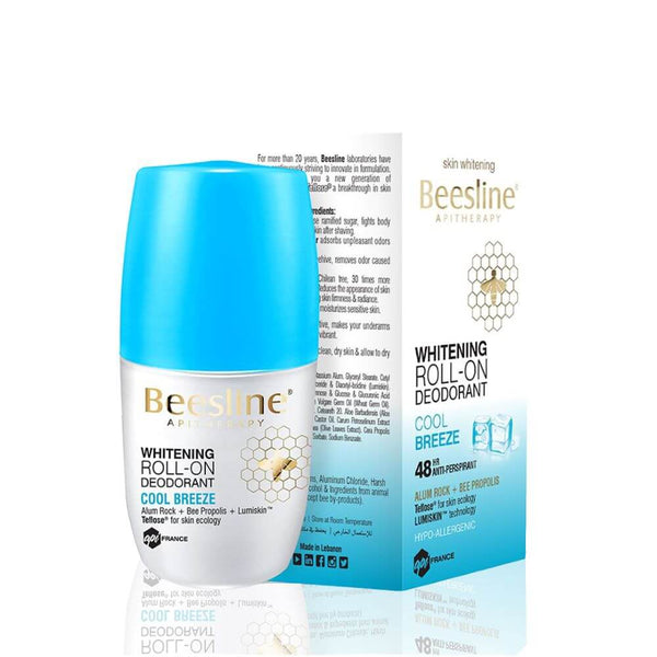 BEESLINE WHITENING ROLL-ON DEODORANT COOL BREEZE 48H