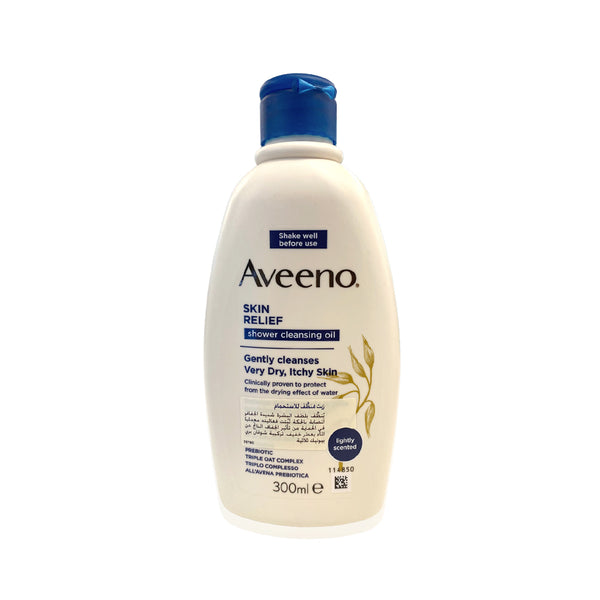 AVEENO SKIN RELIEF SHOWER CLEANSING OIL 300ml